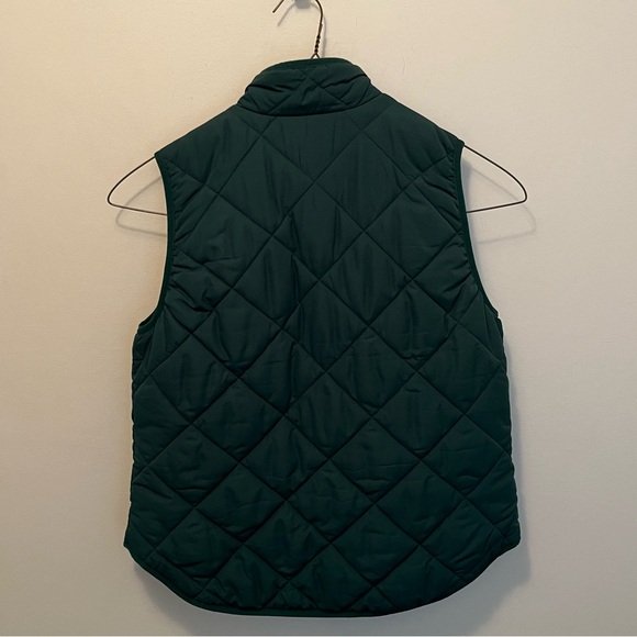 NWOT J. Crew Quilted Vest - Picture 2 of 5